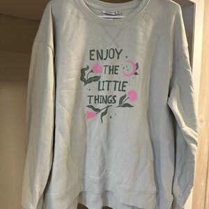 Women's Green Graphic Sweater